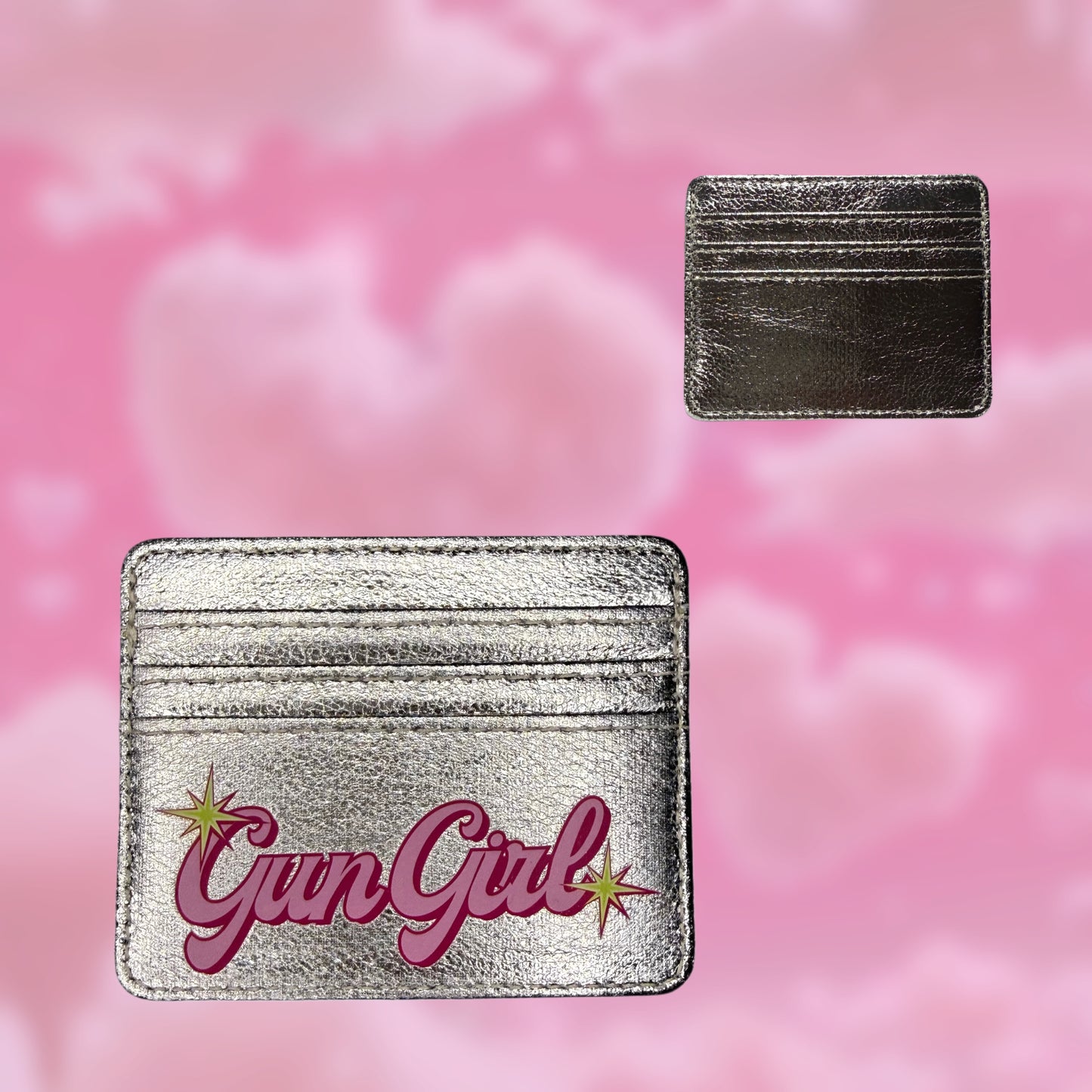 GUN GIRL CARD HOLDER